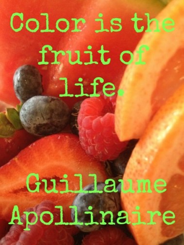 color. fruit of life